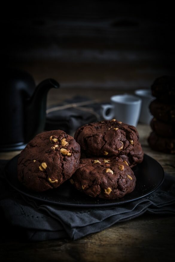 Cookies-chocolat-beurre-de-cacahuète