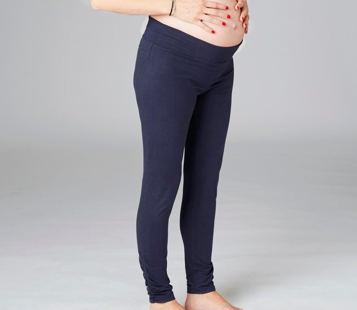 leggings pour femme enceinte yoga doux tenue de yoga decathlon