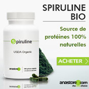 Spiruline bio source de protéines 100 % naturelles